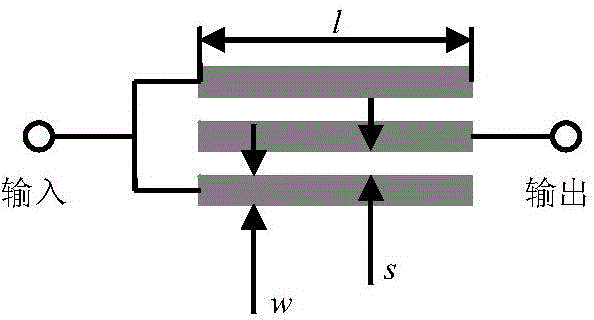 Coupling type cross-shaped resonator-based novel differential band-pass filter