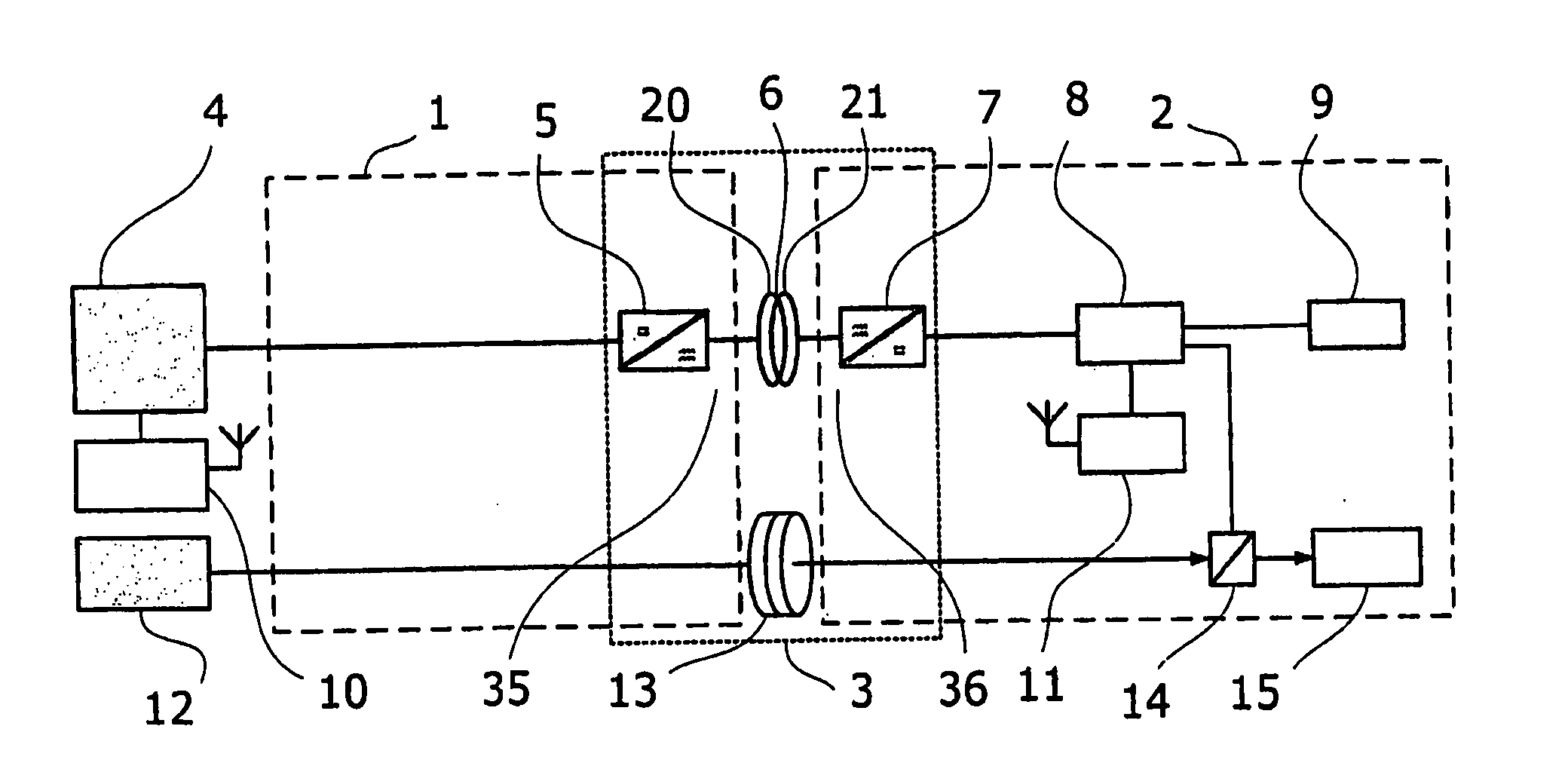 Transmission Of Power Supply For Robot Applications Between A First Member And A Second Member Arranged Rotatable Relative To One Another