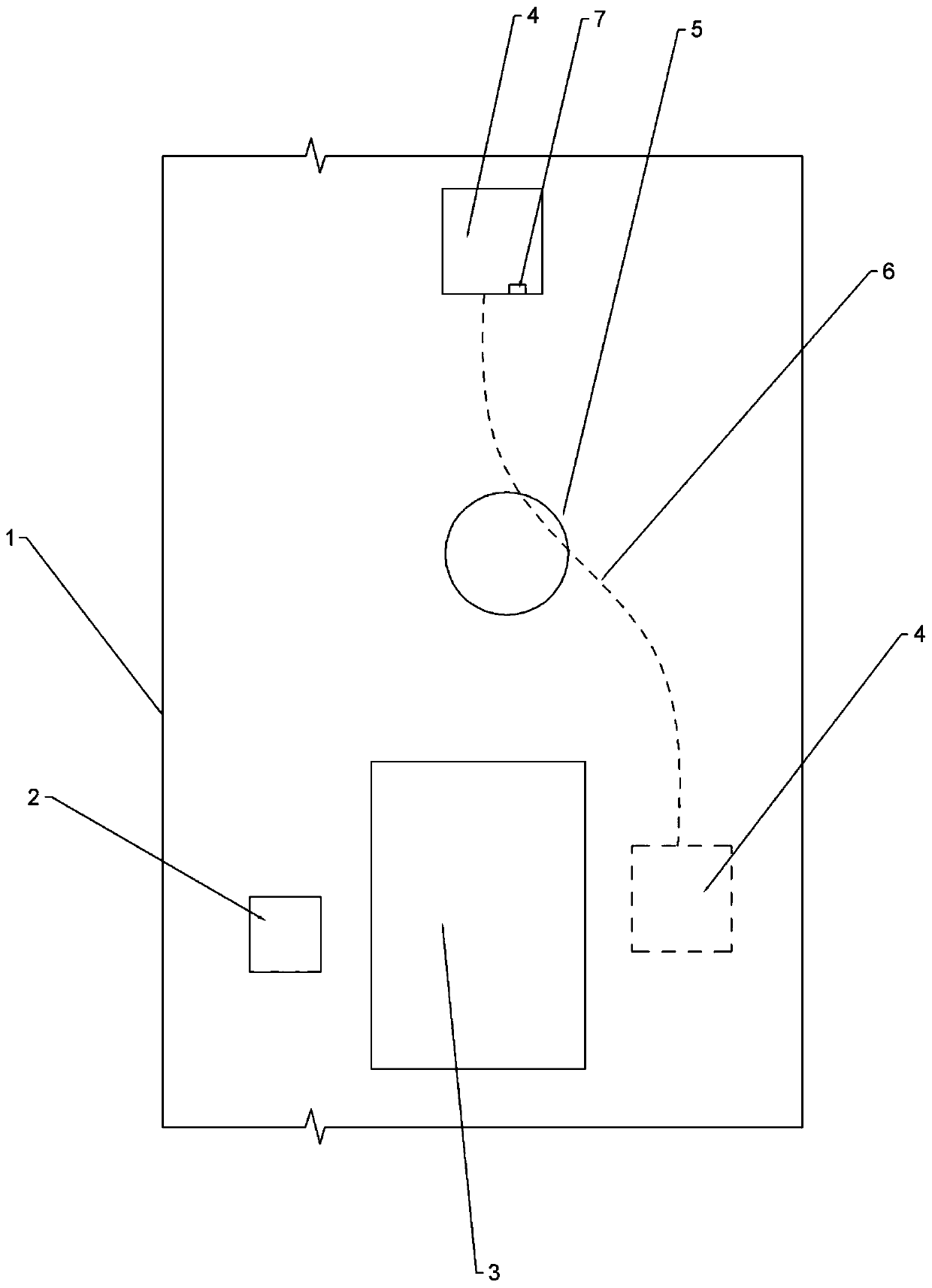 Davinci robot positioning infrared ray track positioning system