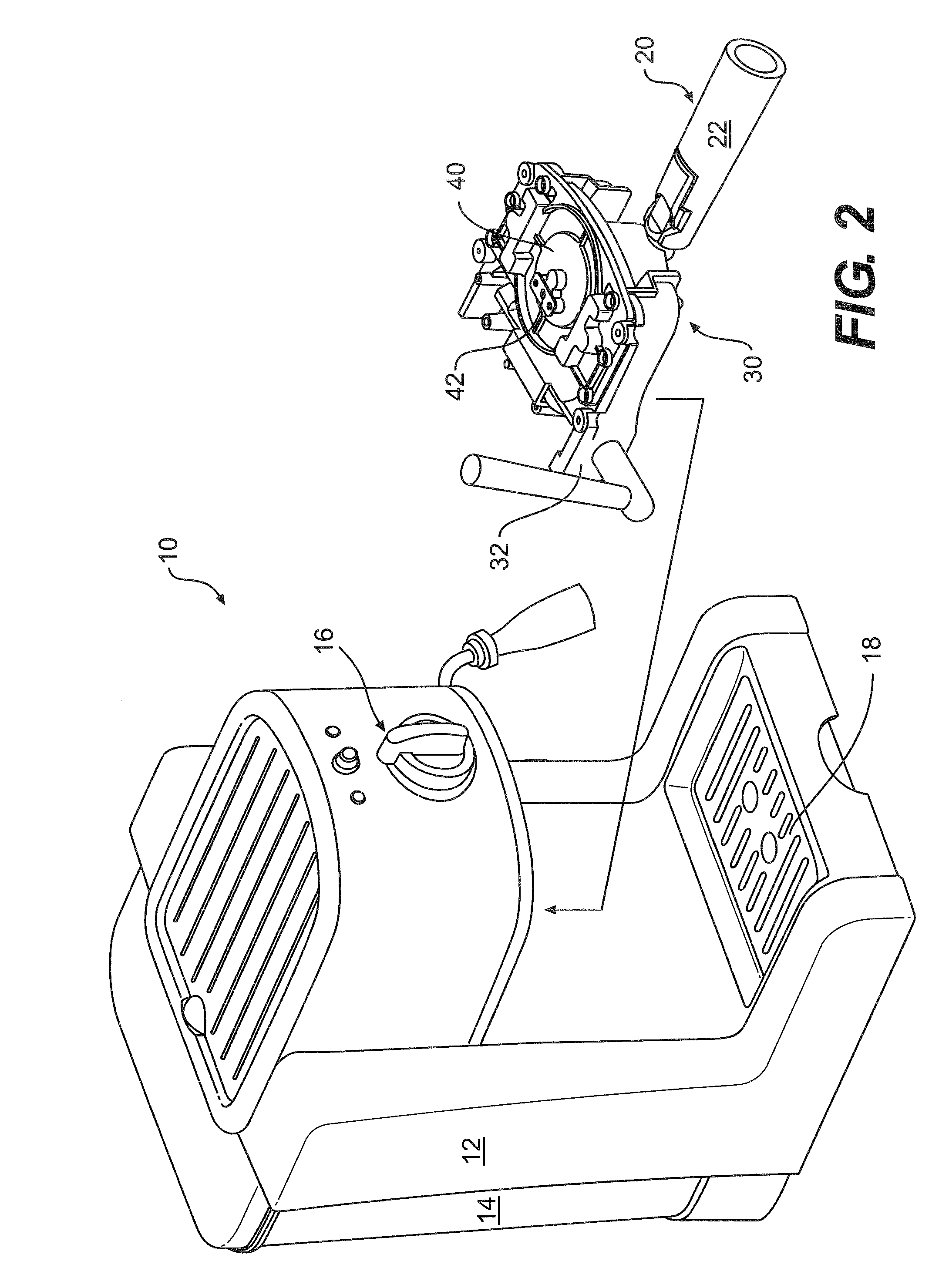 Beverage brewing apparatus with a filter carrier receiver