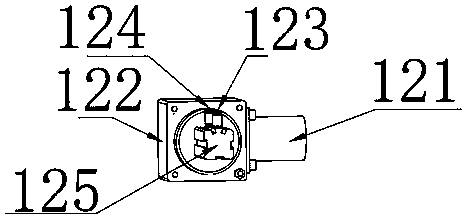 Novel powder feeding machine capable of being used by connecting negative pressure pump