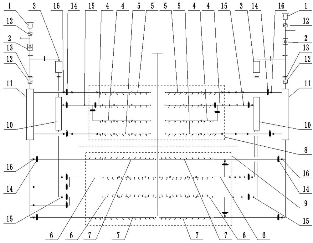 Ventilation control method for public area of subway station