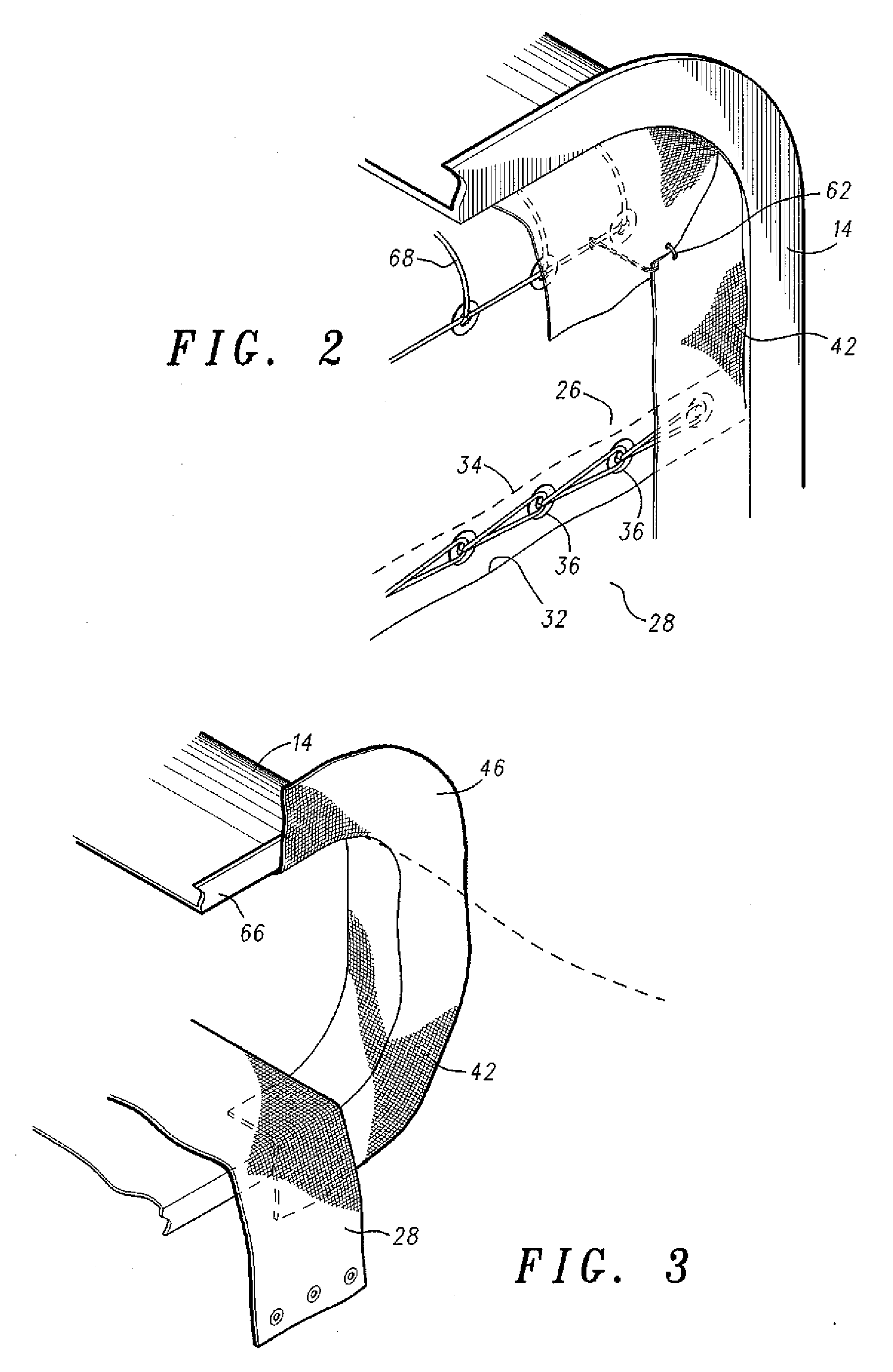 Fuselage mounted evacuation slide system