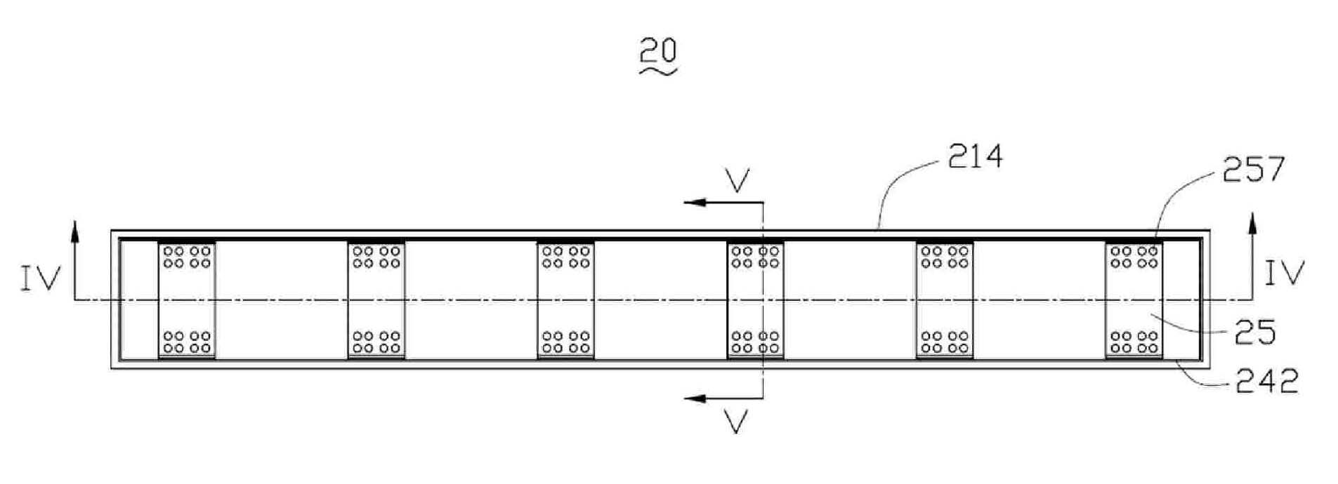 Luminous diode lighting device