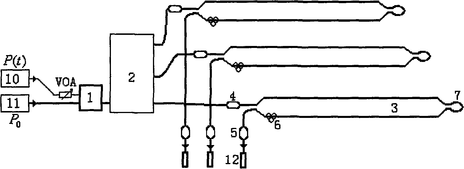 Complete optical A/D converter, NAMSX paralleling quantification coding method