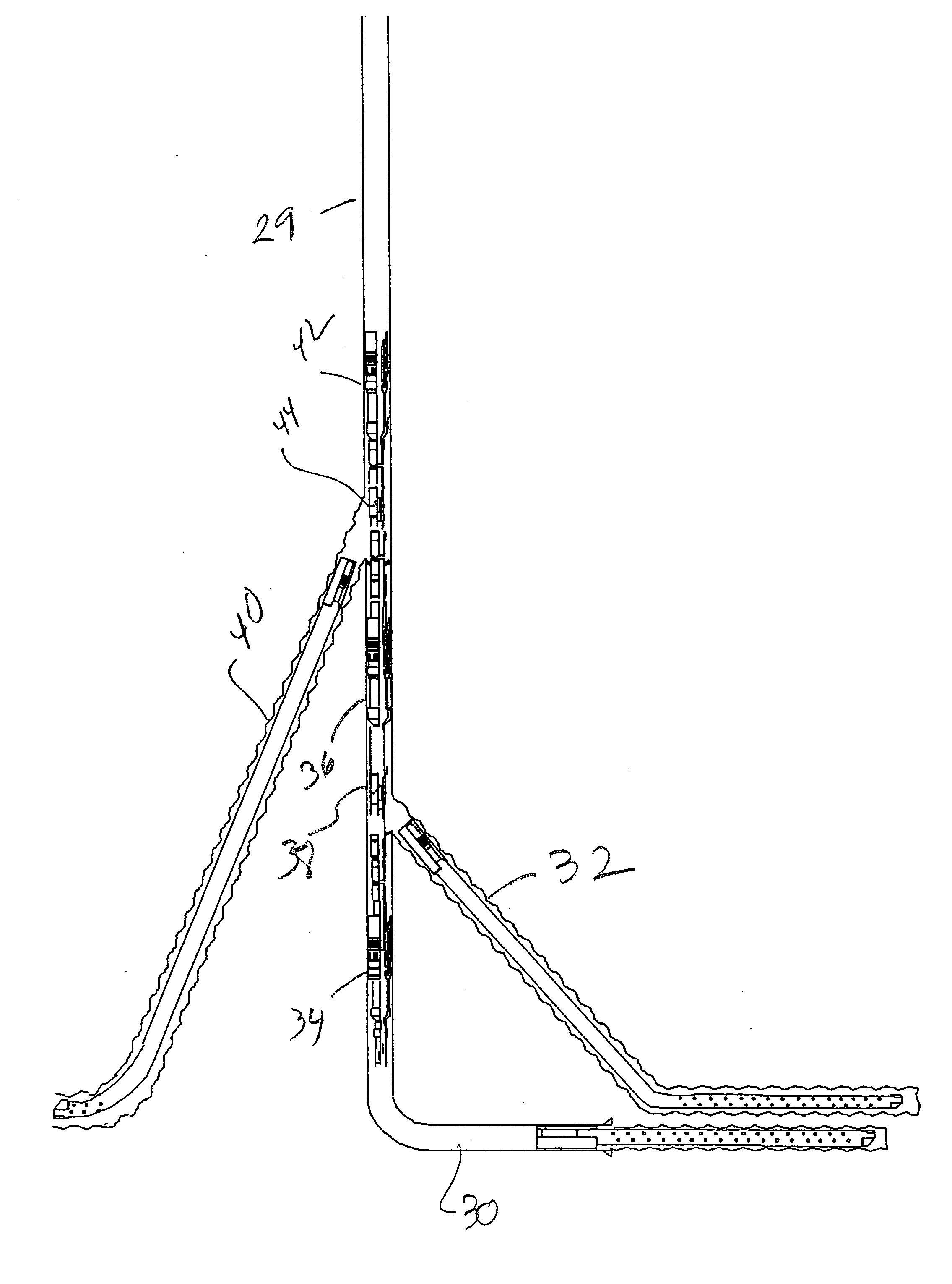 Fracking multiple casing exit laterals