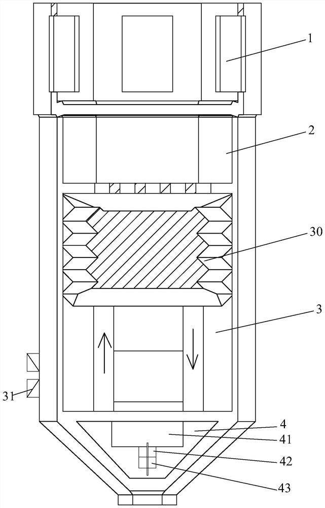 Concrete buoy equipment capable of floating and diving and floating and diving method