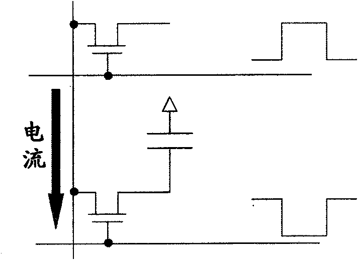 TFT (Thin Film Transistor) array structure and manufacturing method thereof