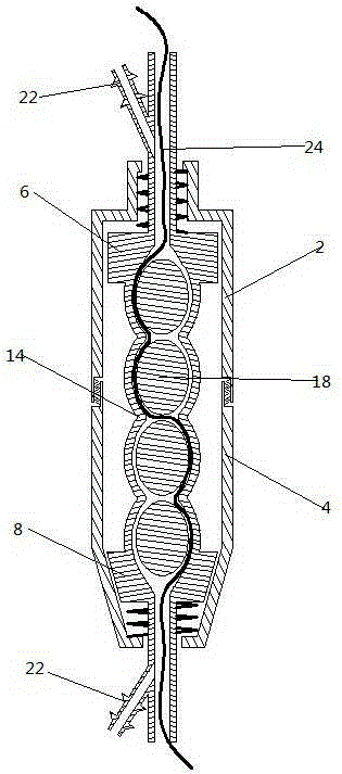 Tensioner with air brake function