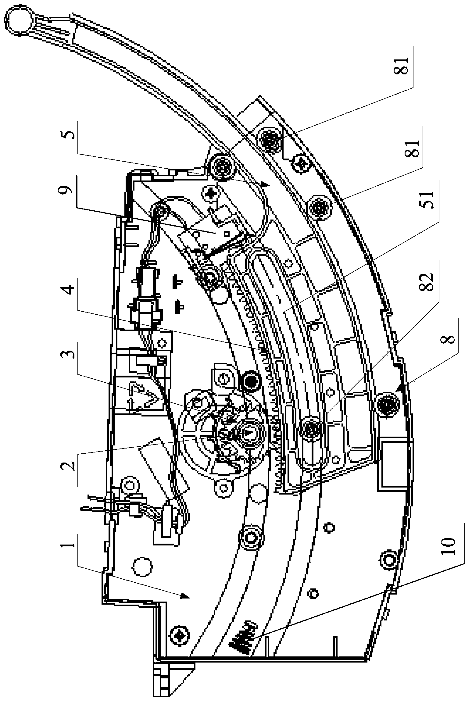 Air conditioner and air guide plate driving device thereof