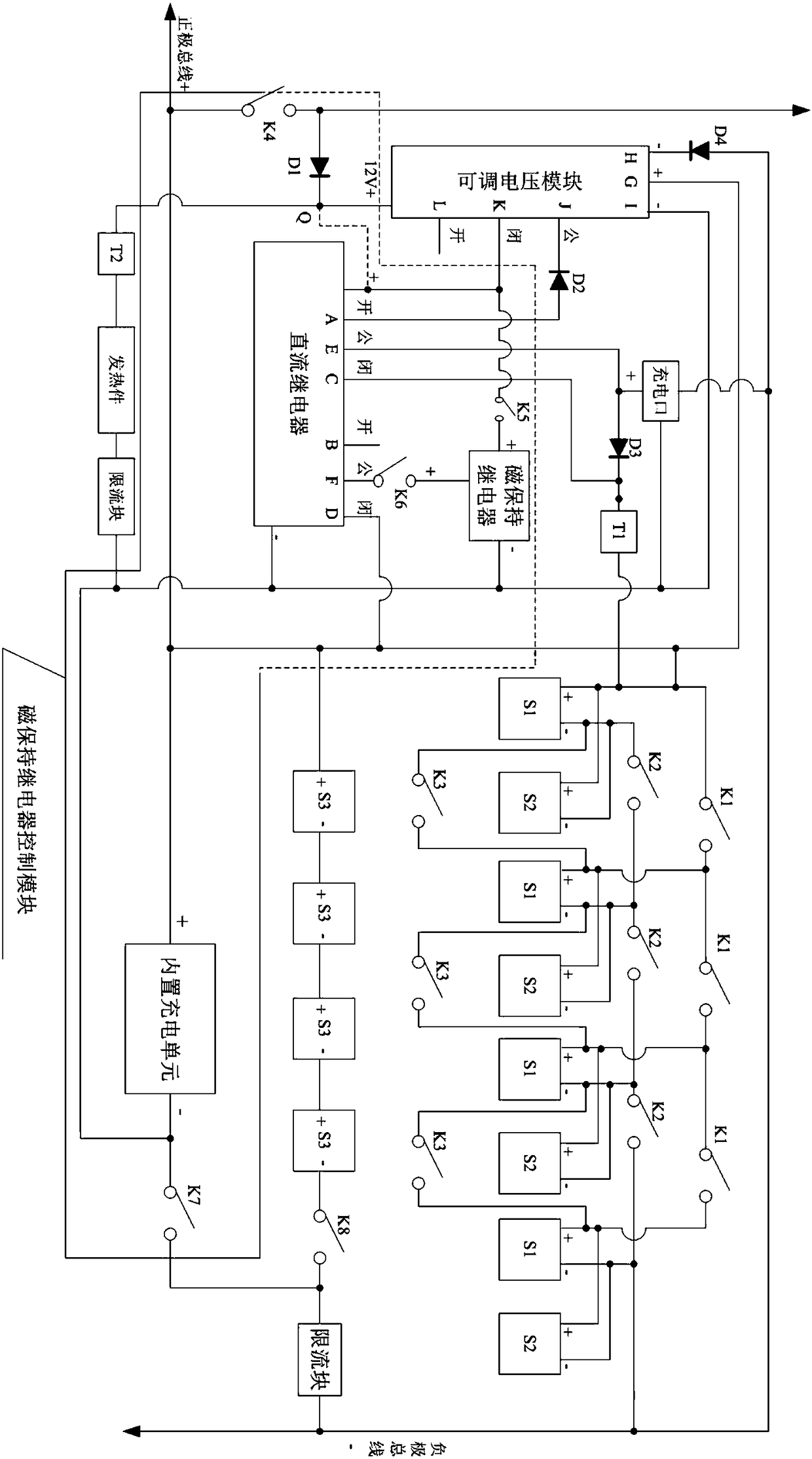 Power battery system