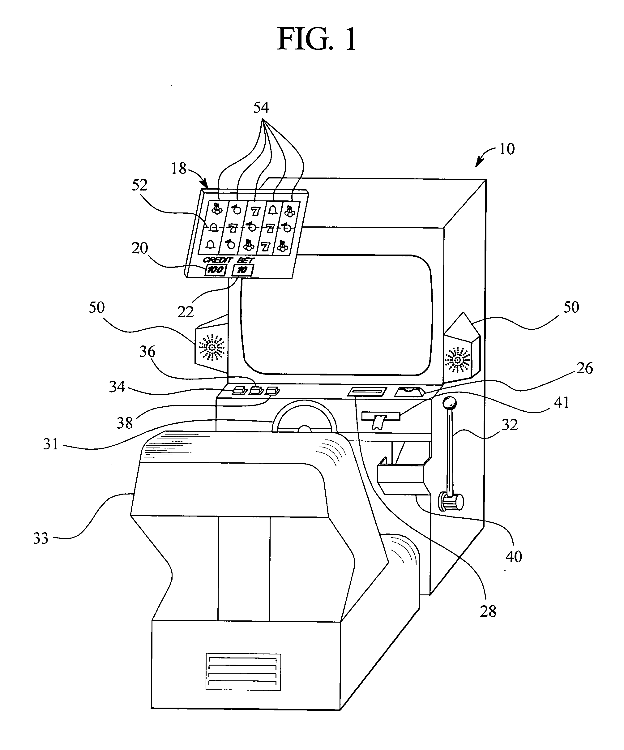 Gaming device and method having a first interactive game which determines a function of a second wagering game