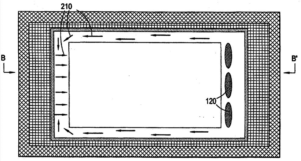 Improved fuel cell stack flow hood air flow using air distribution device