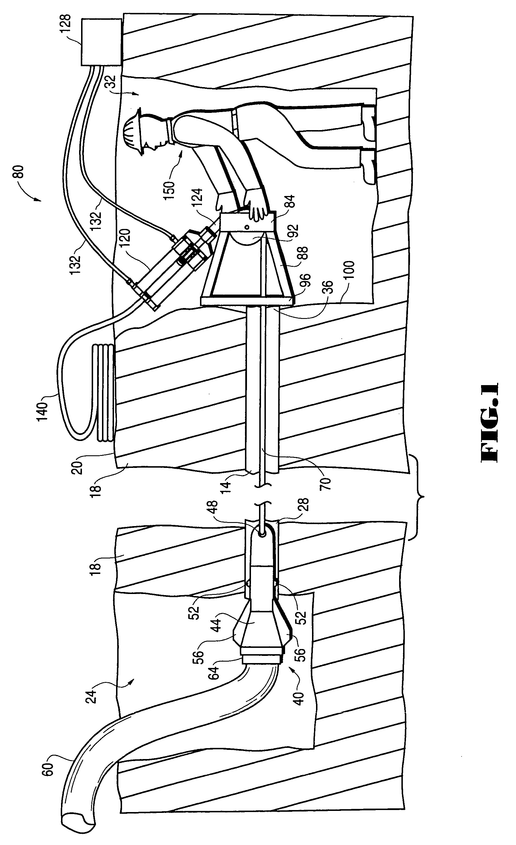 Device and method for trenchless replacement of underground pipe