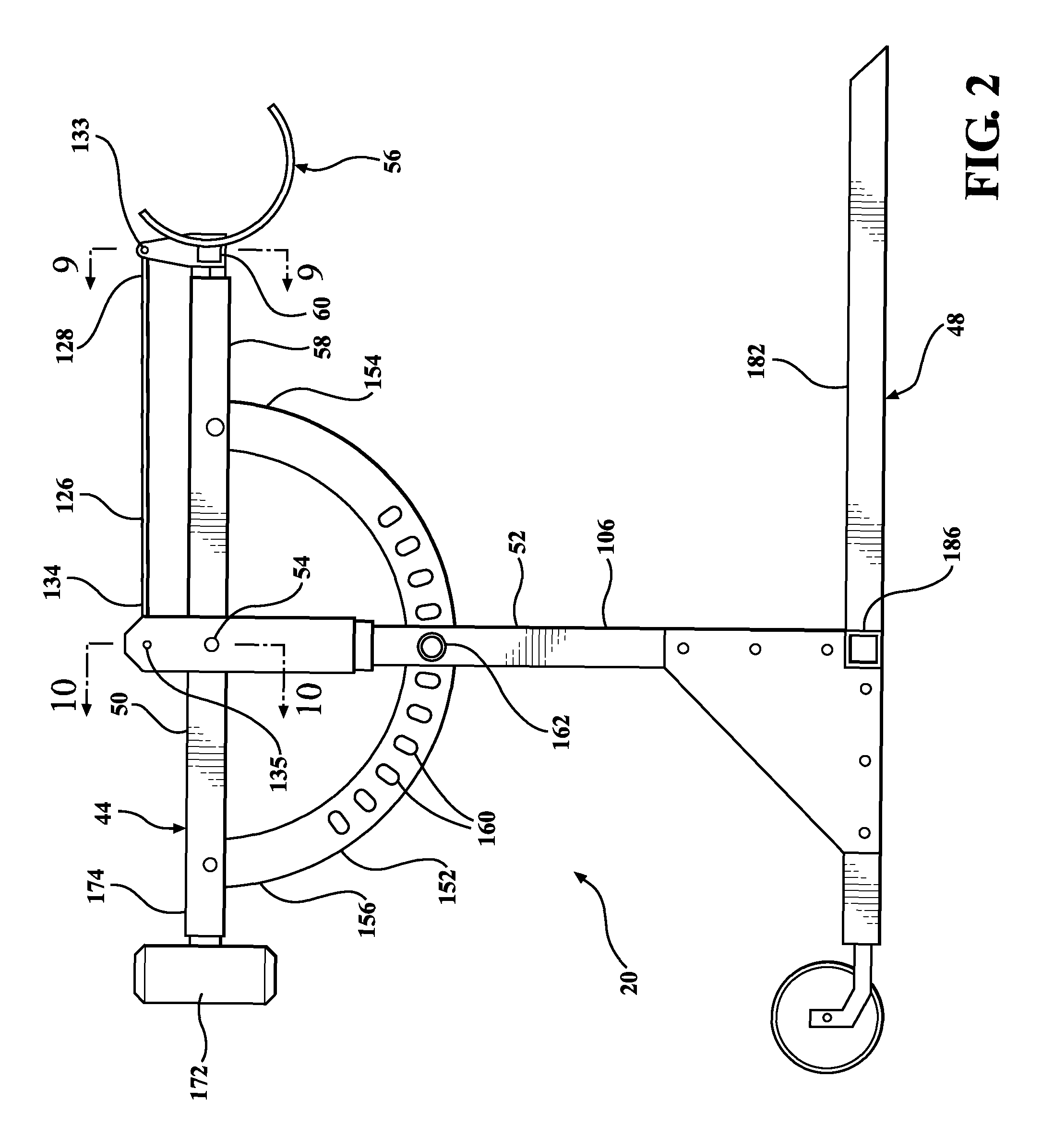 Pivoting twin arm support for free weights