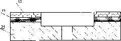 Method for processing flexible metal-plastic thrust bearing bush of main transmission box for milling equipment with laser