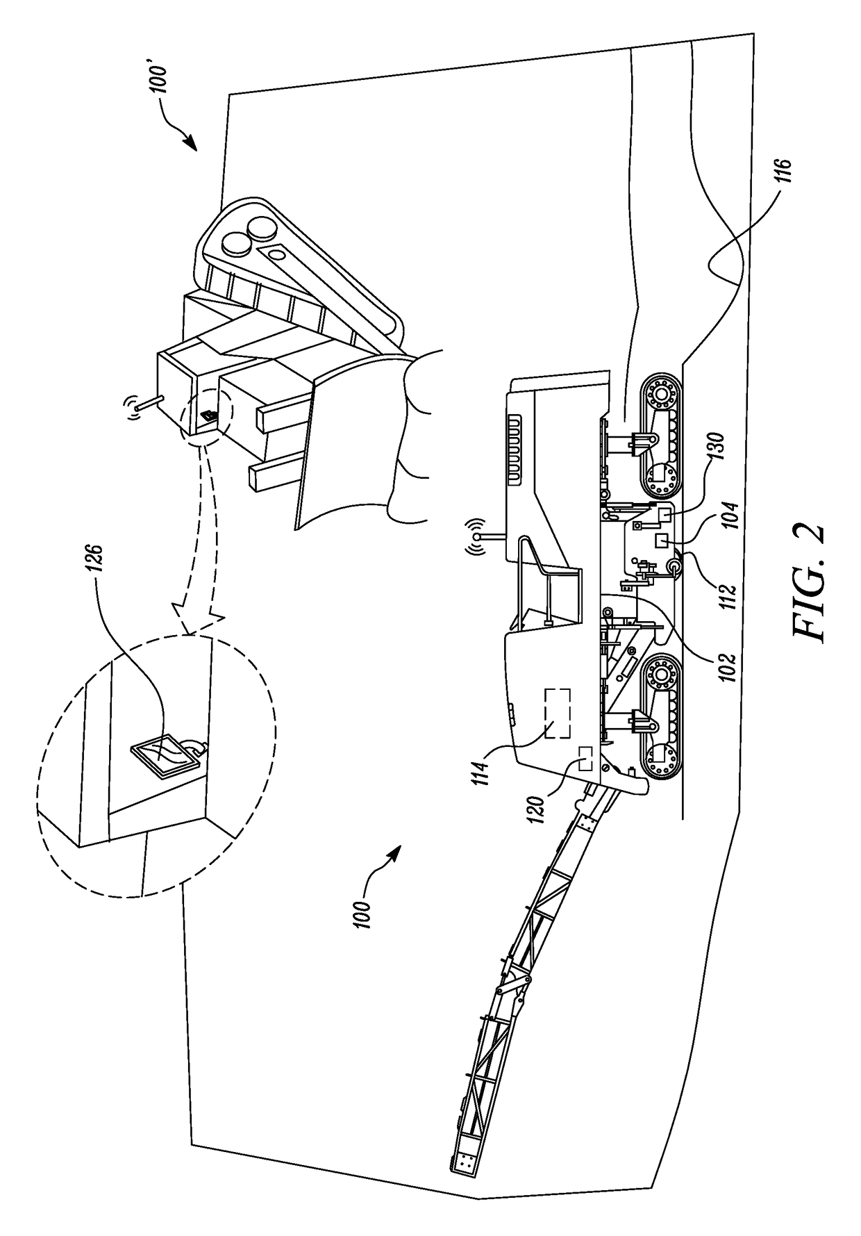 Hazard avoidance system for a machine