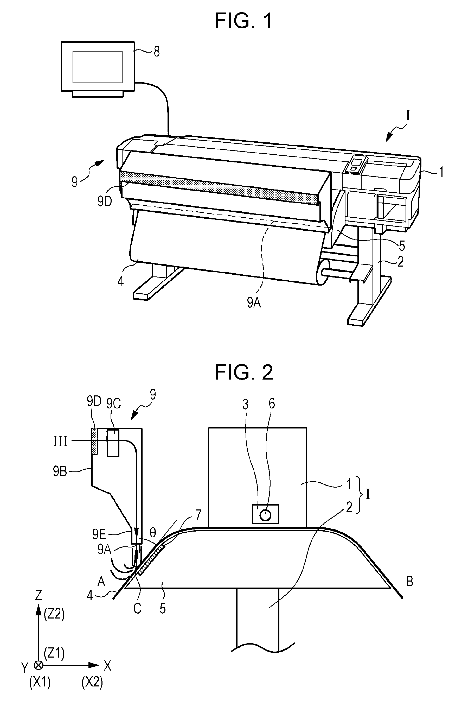 Air jet emission method used in liquid ejecting apparatus, and the apparatus