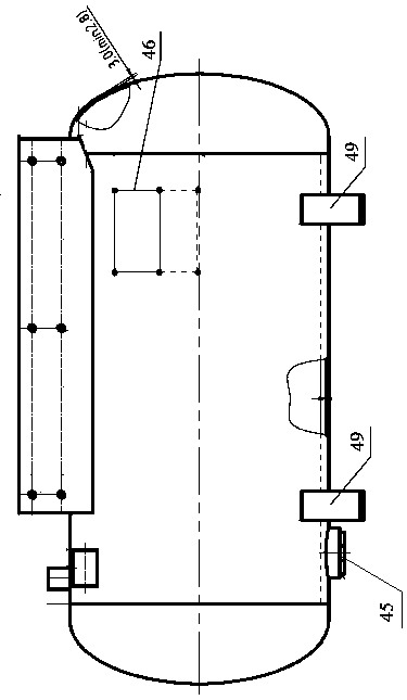 Air compressor with damping function