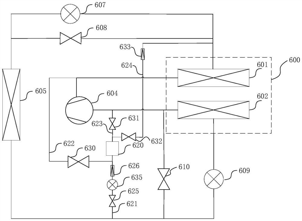 Heat pump air conditioning system and electric vehicles