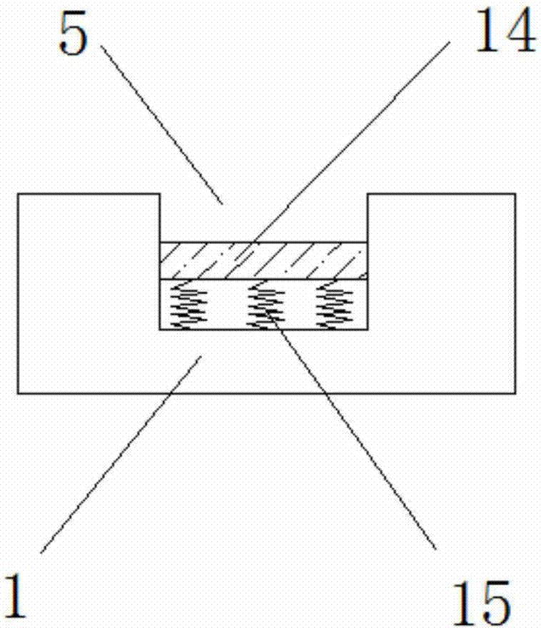 Tank stamping die with cooling function