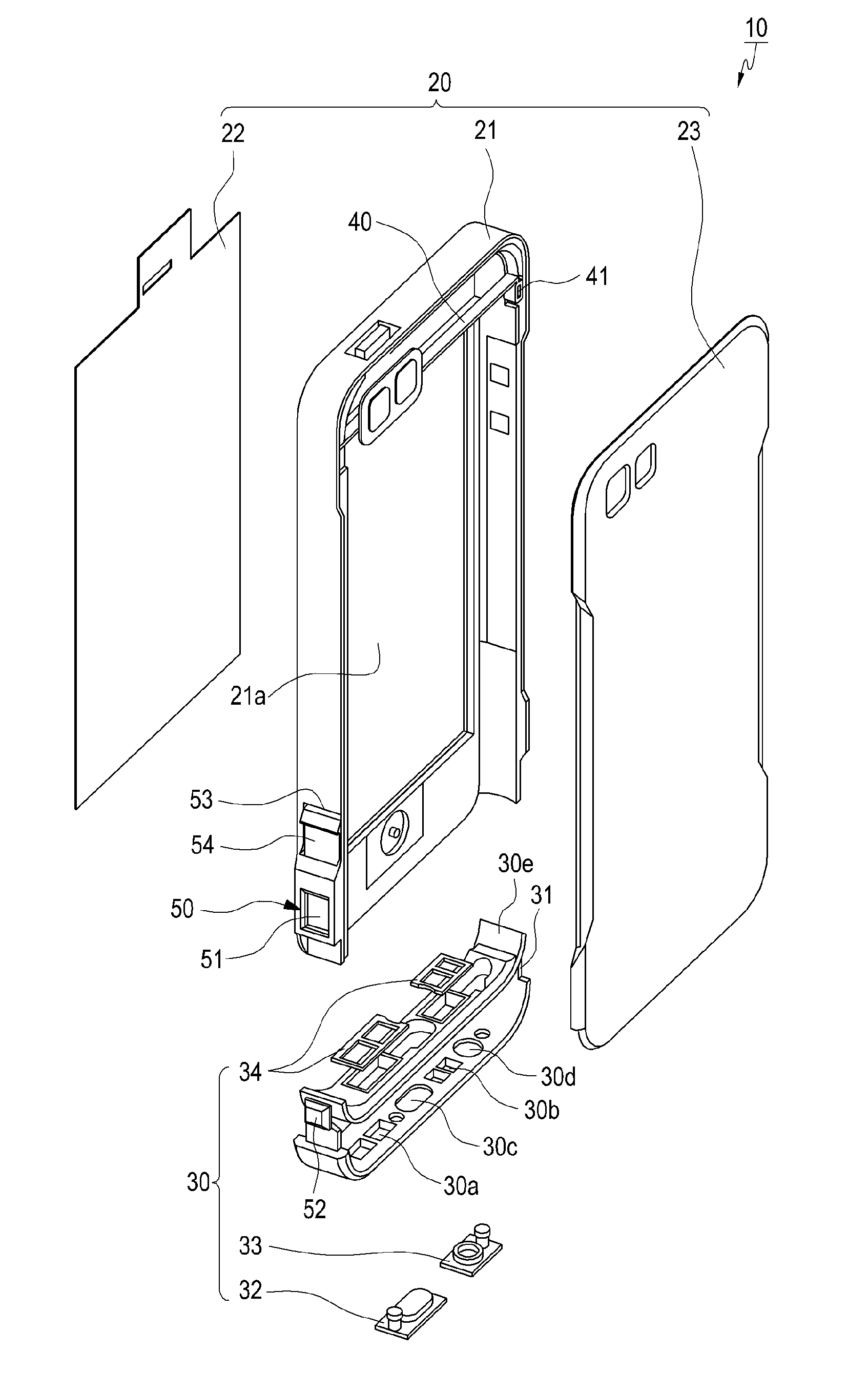 Waterproof case for electronic device