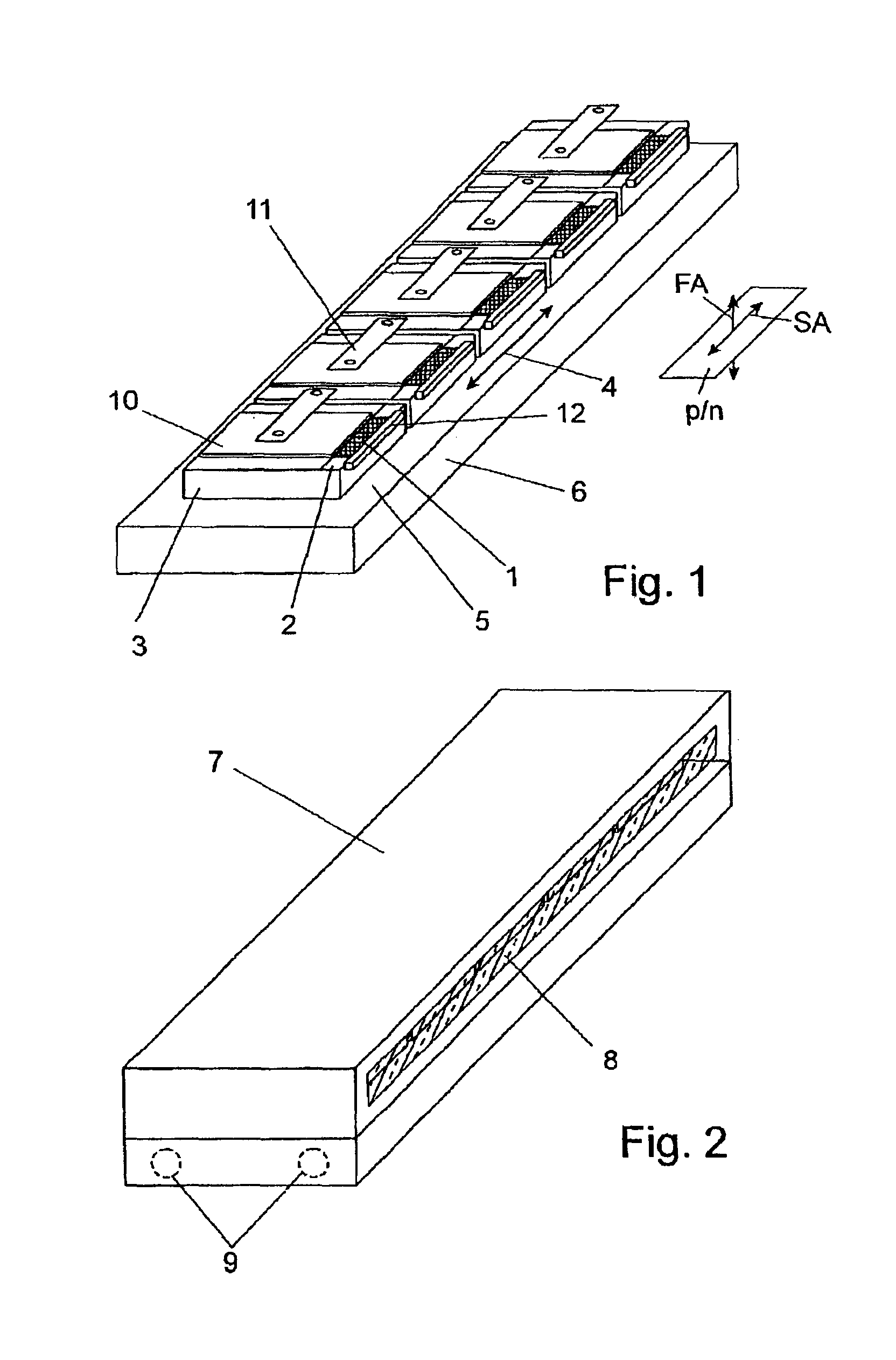 Diode laser arrangement with a plurality of diode laser arrays