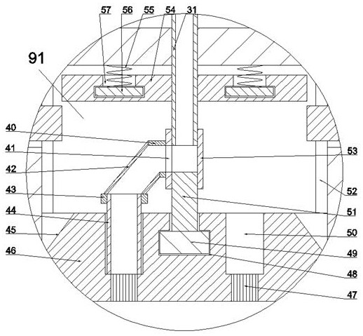 A kind of automatic glue coating equipment on the surface of plastic board