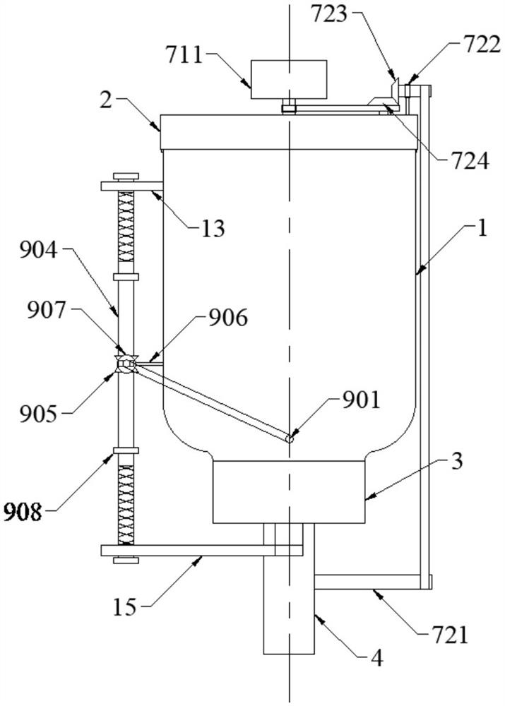 Cell culture device for biological gene research