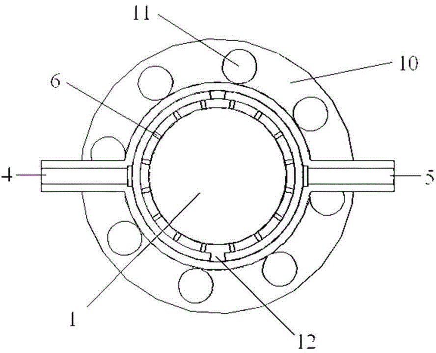 Novel broadband high-average-power air cooling structure output window