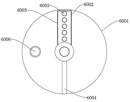 A surface flatness detection device for flange processing