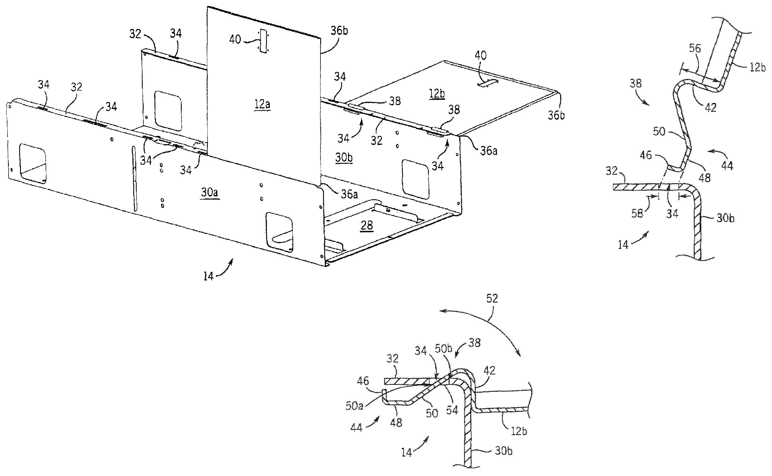 Removable panels for a welding-type machine enclosure