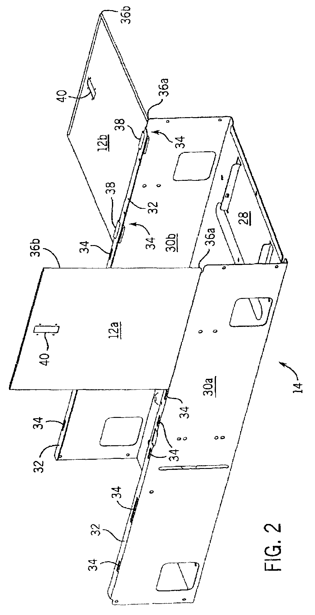 Removable panels for a welding-type machine enclosure