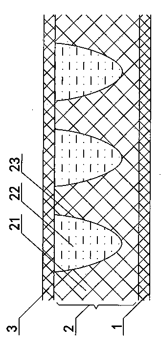 Anti-icing laminating membrane