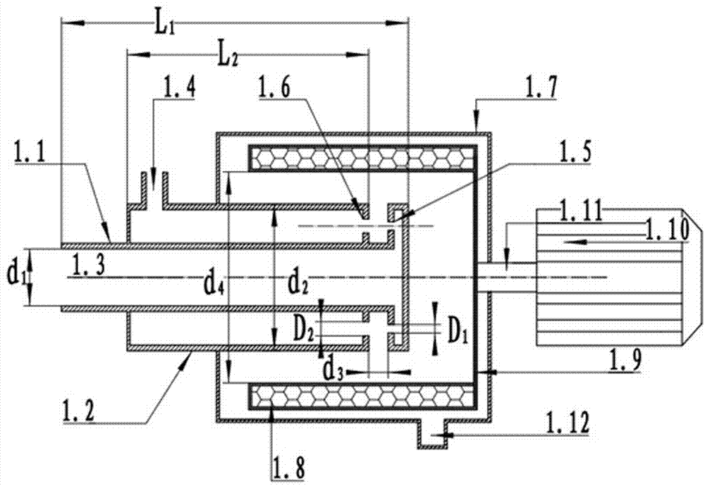 Device and technology for continuous preparation of toluene diisocyanate