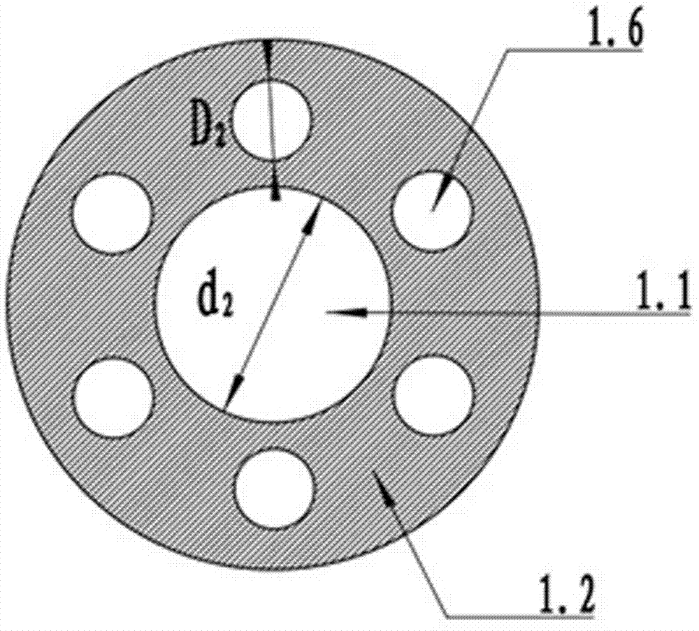 Device and technology for continuous preparation of toluene diisocyanate