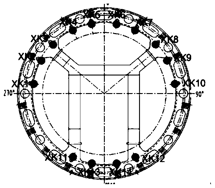 Method for reinforcing fault fracture zone through single-shield double-mode TBM advanced grouting