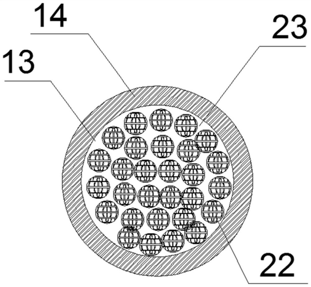 Sewage treatment device and method based on helotism electrochemical system