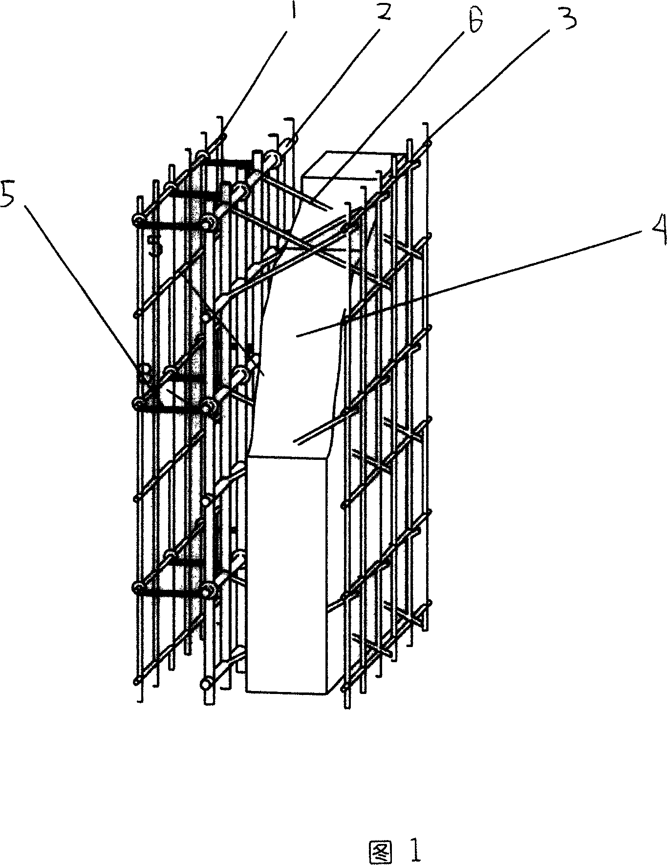 Composite shear wall and construction method