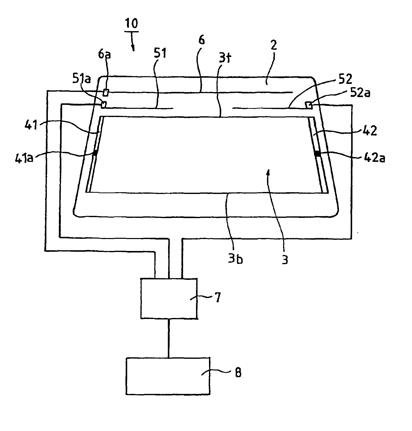 Glass antenna and glass antenna system using the same