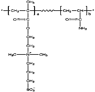 A kind of high-efficiency water-based drilling fluid and its synthesis method and application