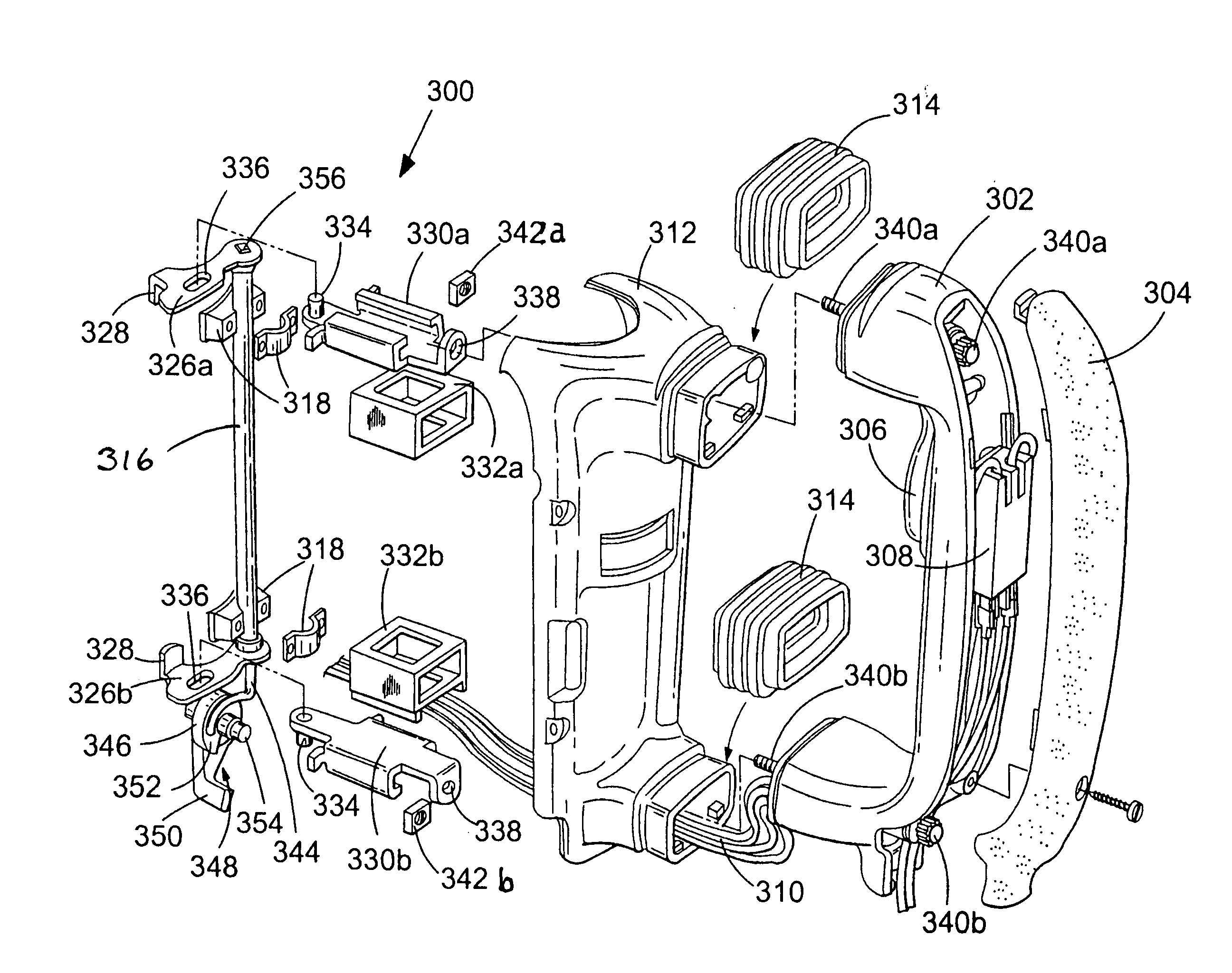 Vibration reduction apparatus for power tool and power tool incorporating such apparatus