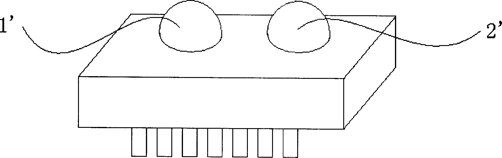 Infrared assembly for handset