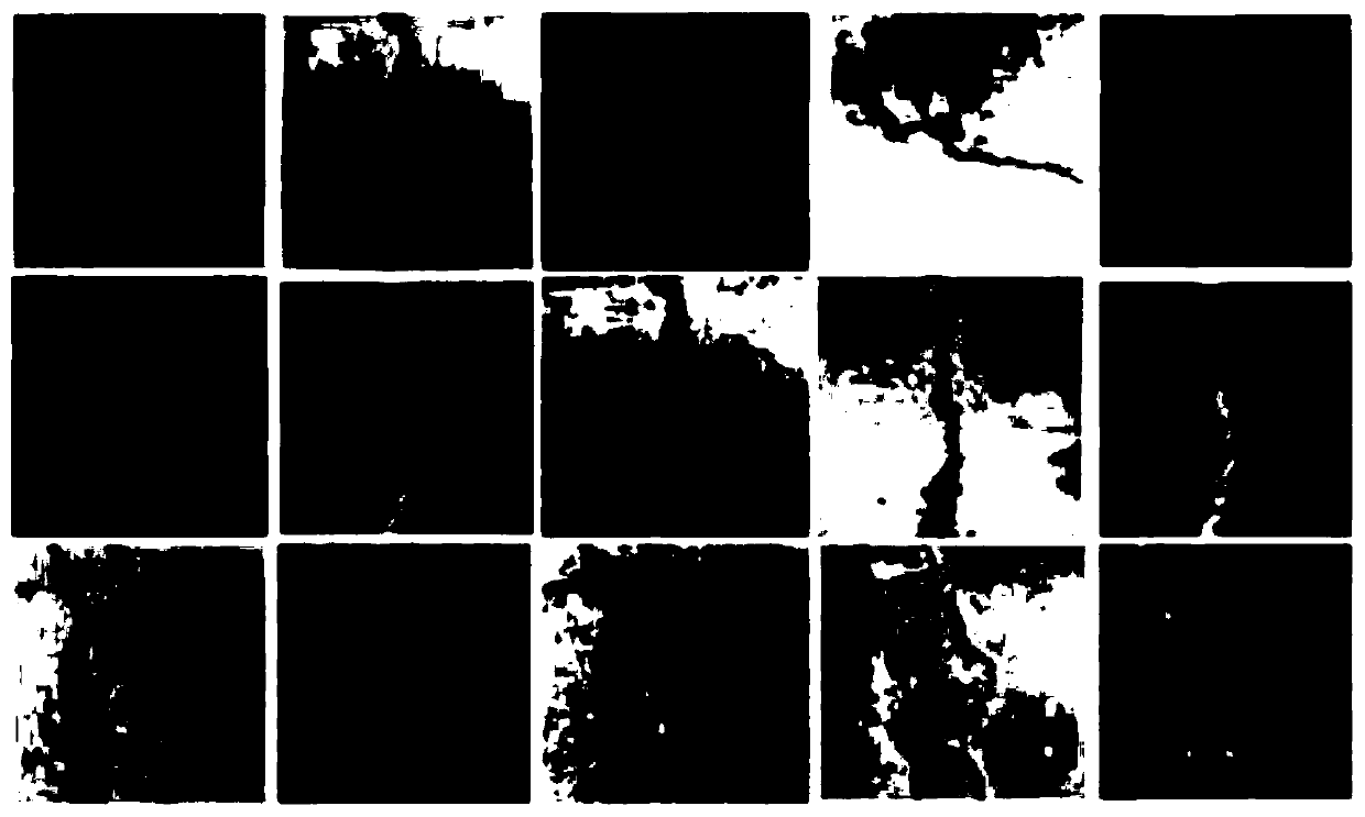 Bridge crack detection method based on image regeneration