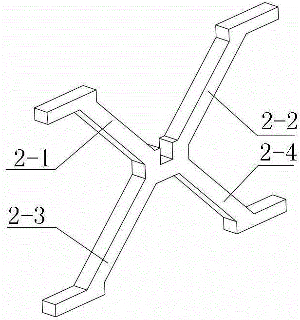 Core material of dot matrix laminboard and manufacturing method of core material by using extruding and interlocking