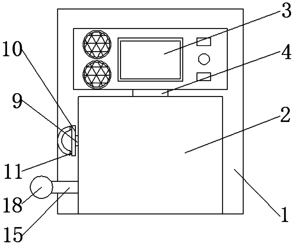 Air detector convenient to replace