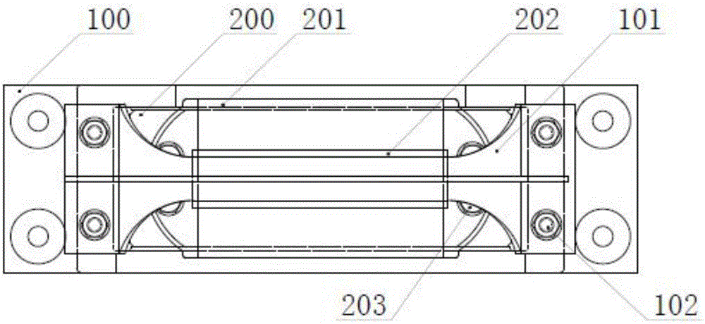 Support bearing for groove type heat collector and photothermal power generation system including support bearing