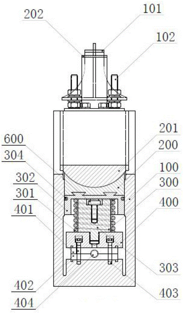 Support bearing for groove type heat collector and photothermal power generation system including support bearing