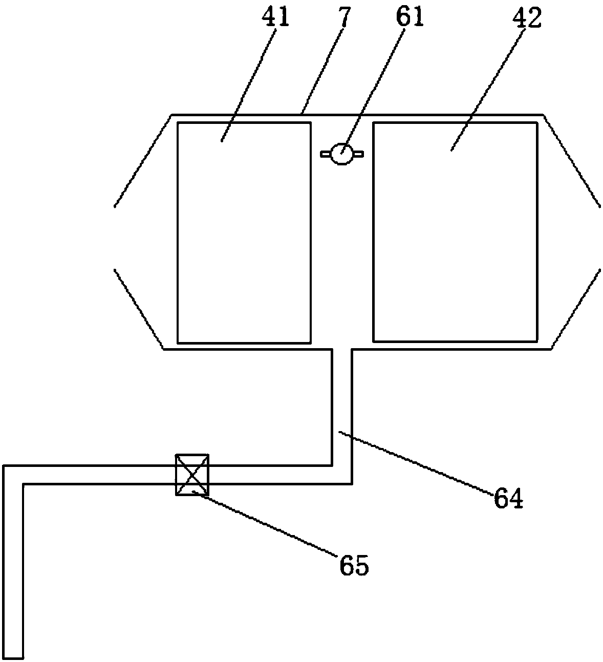 Heat pump heat exchange system, heat pump cleaning and drying all-in-one machine or clothes dryer and automatic cleaning method