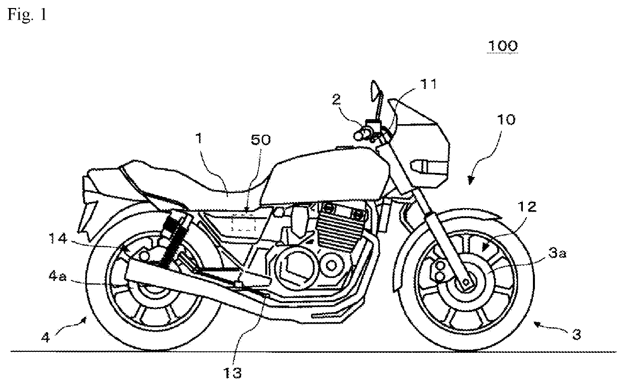 Control device for controlling brake force generated on wheel by vehicle brake system, and control method